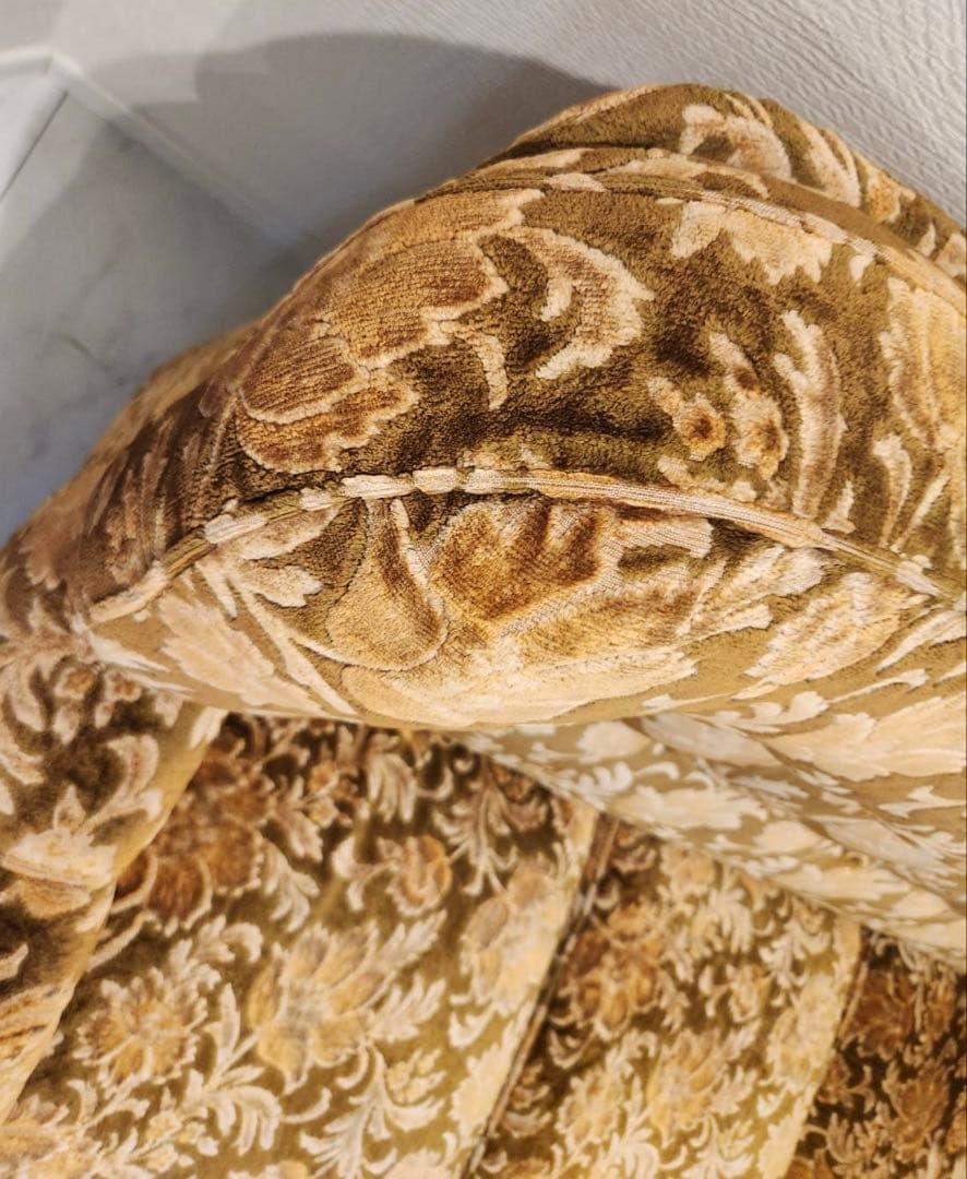 オールドカリモク　old karimoku 金華山　アンティーク3人掛けソファ