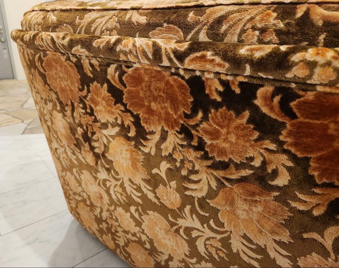 オールドカリモク　old karimoku 金華山　アンティーク3人掛けソファ