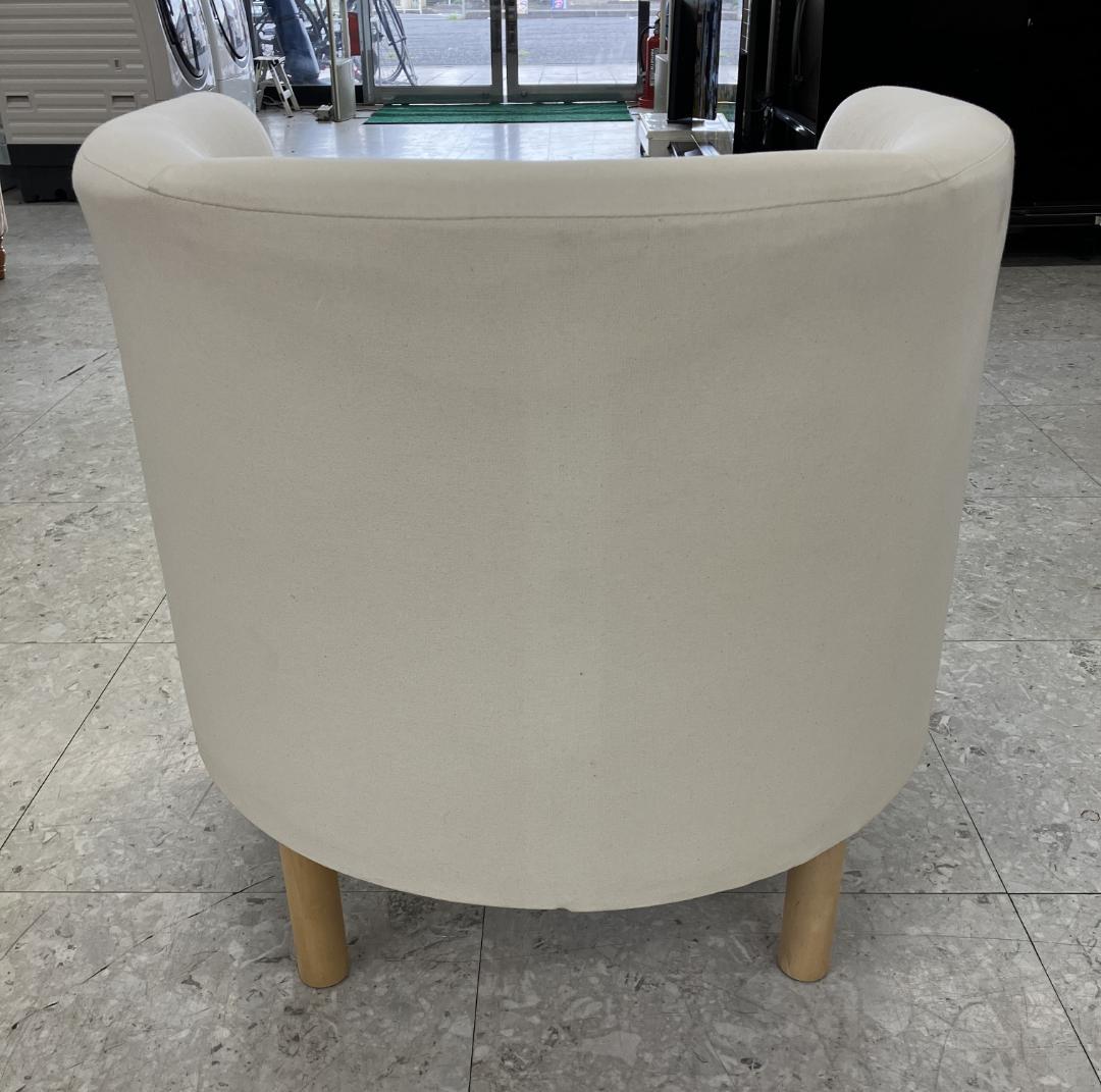 IKEA 1人掛けソファ SOLSTA OLARP ホワイト