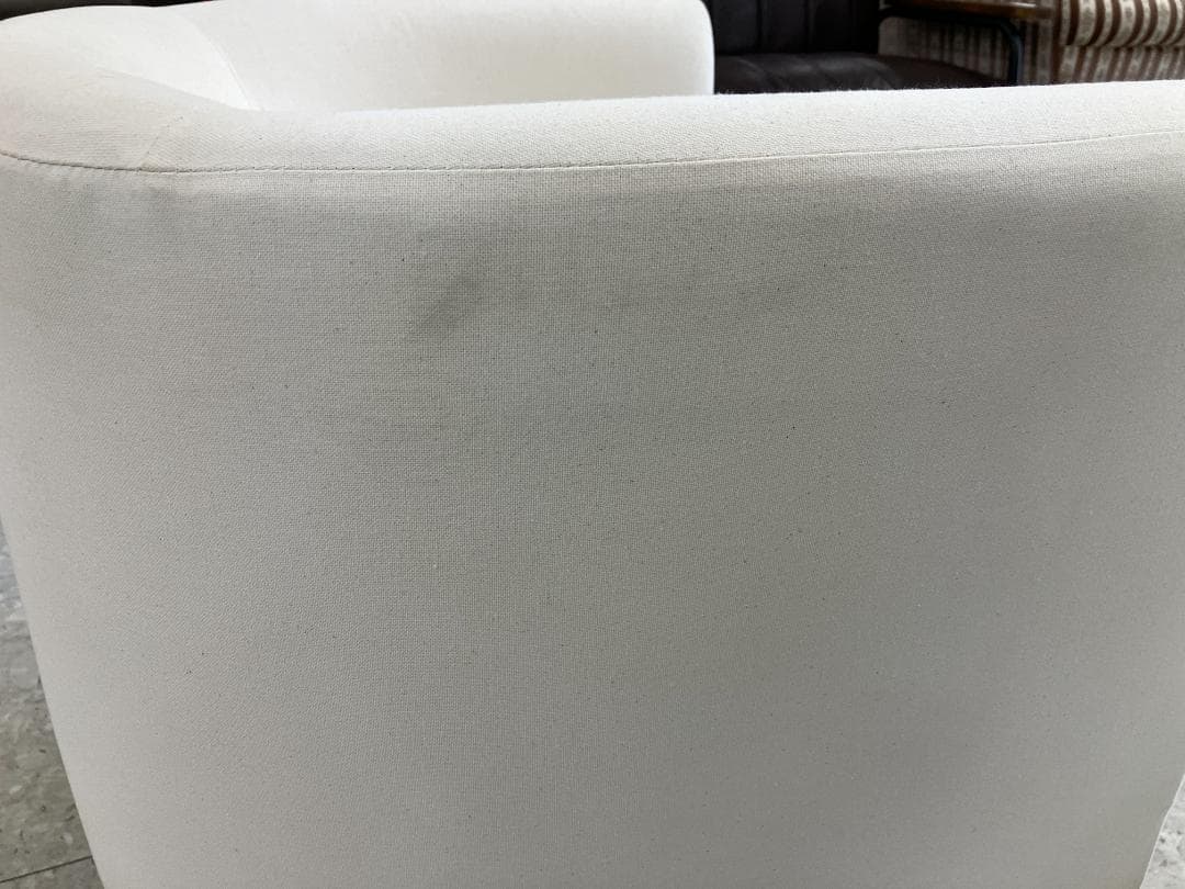 IKEA 1人掛けソファ SOLSTA OLARP ホワイト