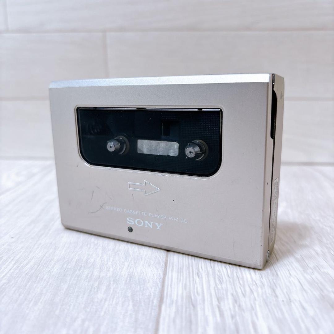 現状品 SONY ポータブルカセットプレーヤー WALKMAN WM-DD 希少