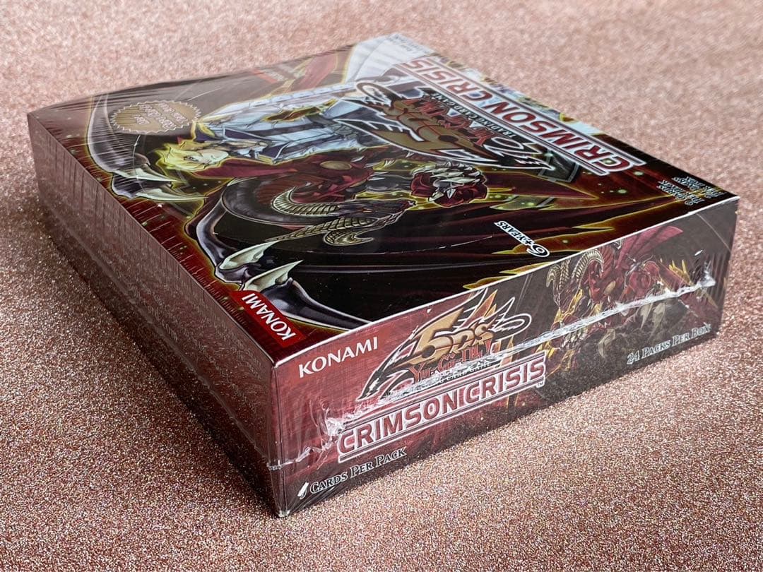 遊戯王　クリムゾンクライシス　USA1st 未開封ボックス