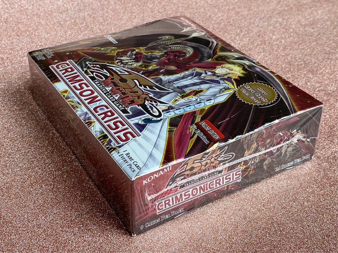 遊戯王　クリムゾンクライシス　USA1st 未開封ボックス