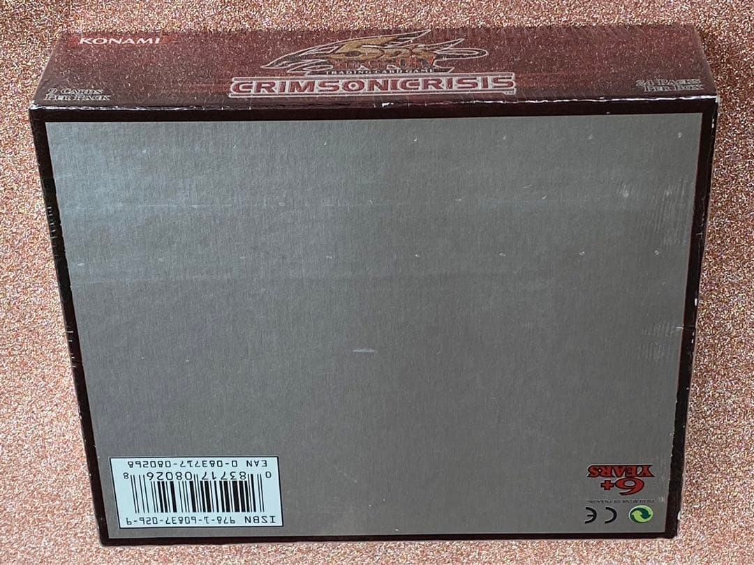 遊戯王　クリムゾンクライシス　USA1st 未開封ボックス