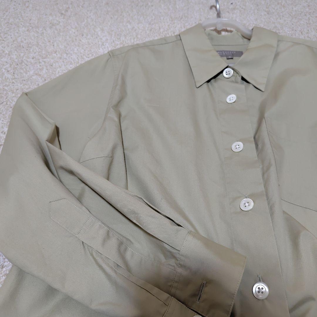 MARGARET HOWELL 長袖シャツ ライトグリーン