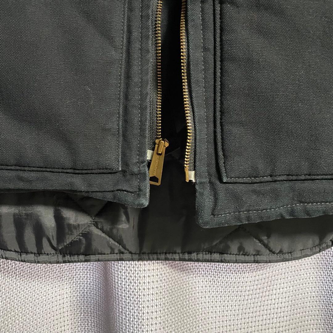 カーハート ダックベスト メキシコ製 ブラックS