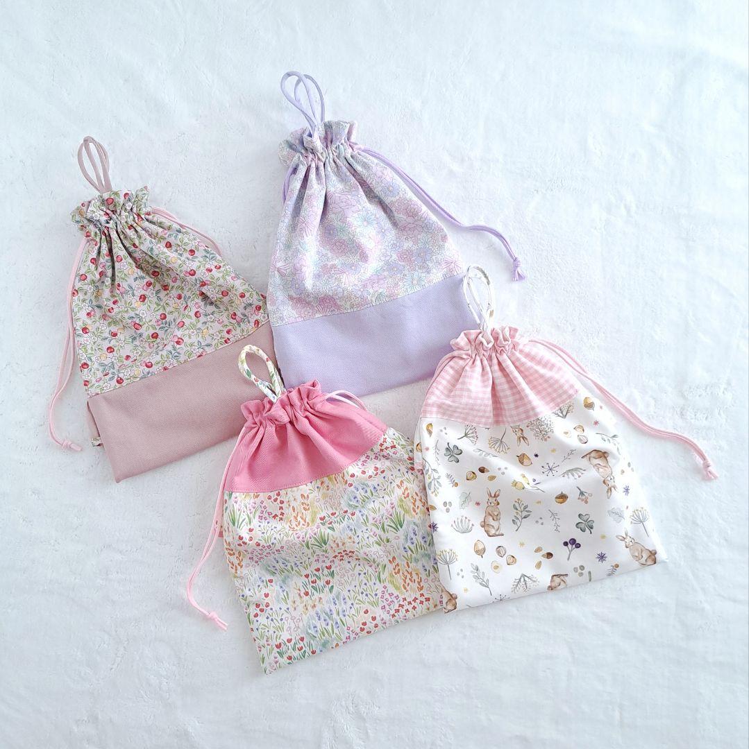 MR オーダー ハンドメイド 給食袋 ランチョンマット 巾着 通学グッズ