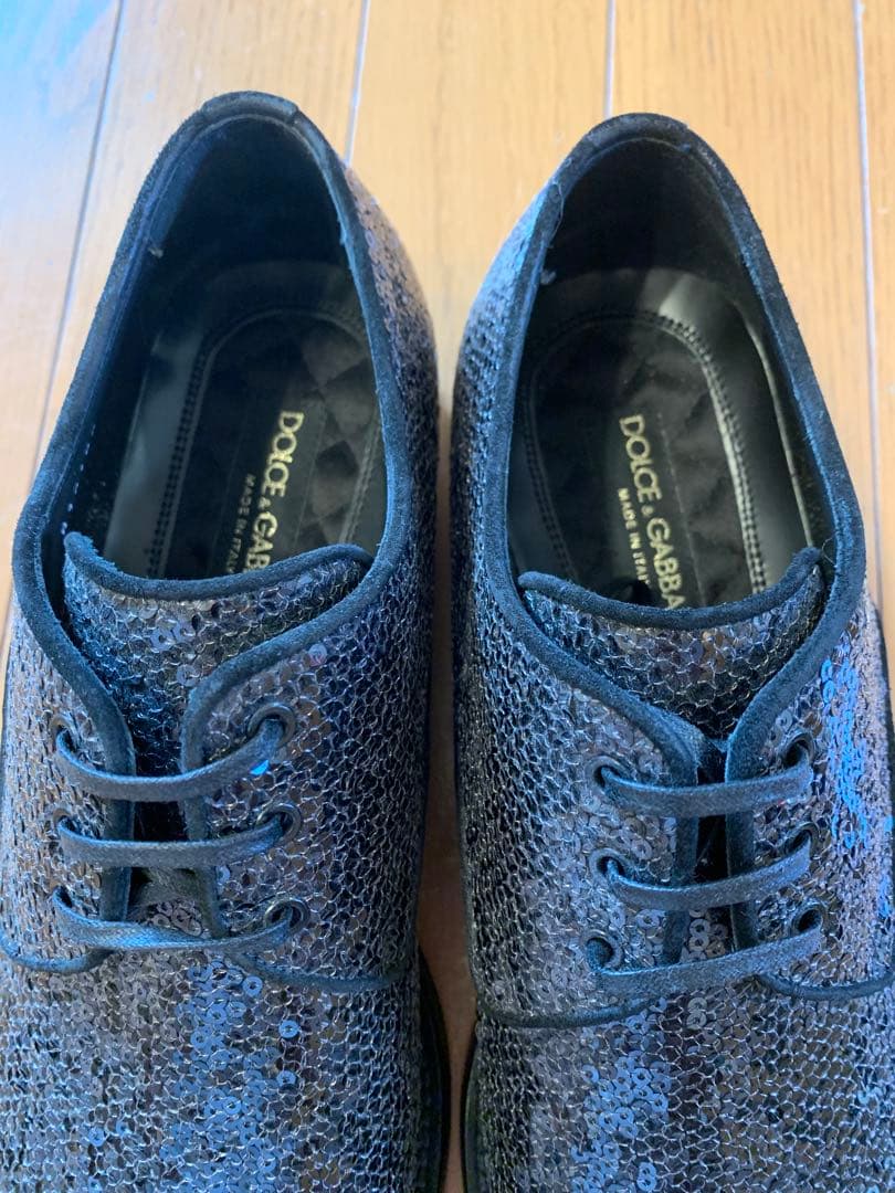 Dolce & Gabbana 未使用ブラックドレスシューズ