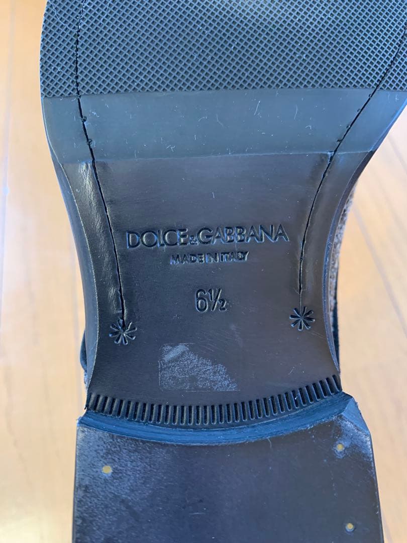 Dolce & Gabbana 未使用ブラックドレスシューズ