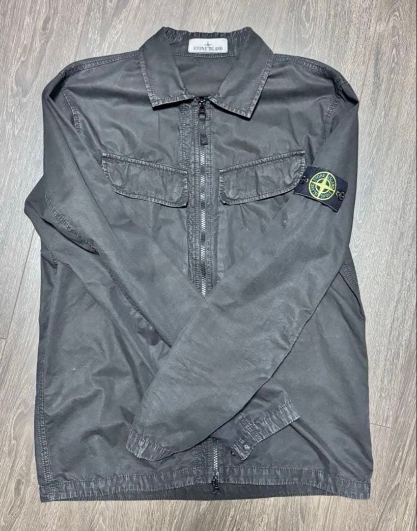 【美品:M】22FW STONE 「ミリタリーシャツジャケ