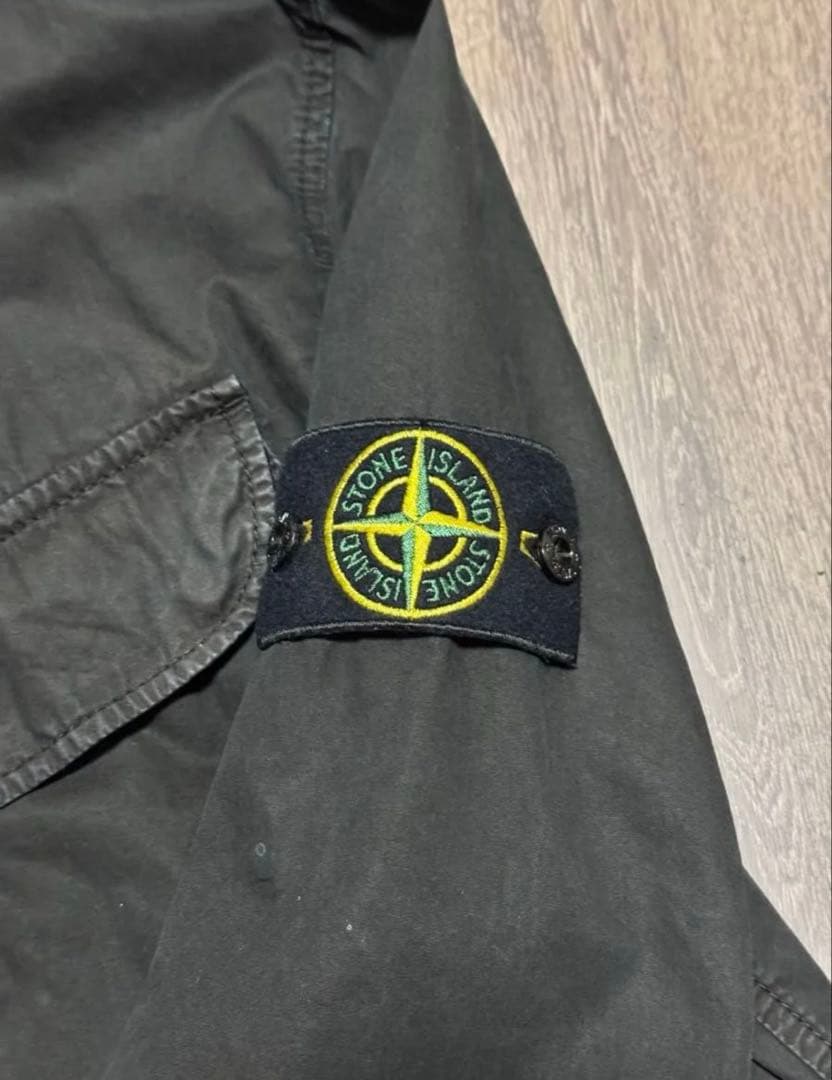 【美品:M】22FW STONE 「ミリタリーシャツジャケ