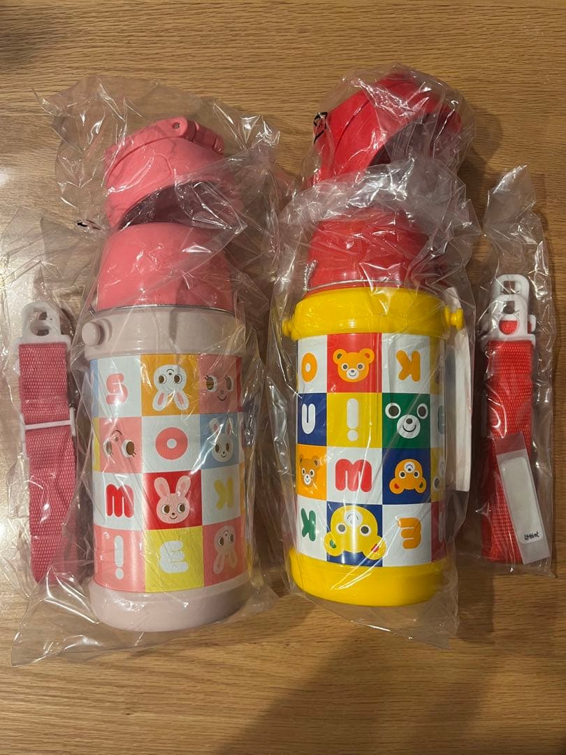 新品未使用　ミキハウス 2WAY ステンレスボトル　２本セット