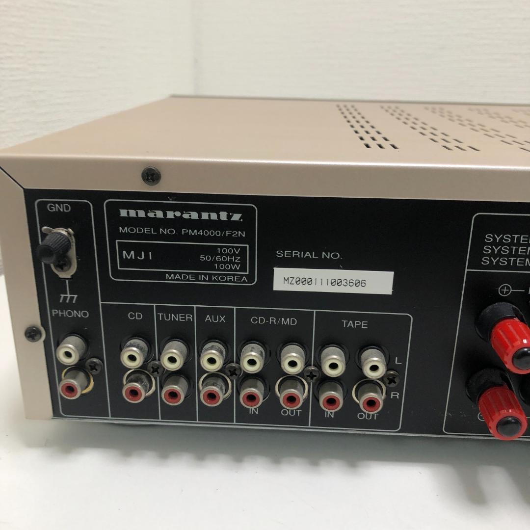 送料込　マランツ marantz PM4000 /F2N プリメインアンプ