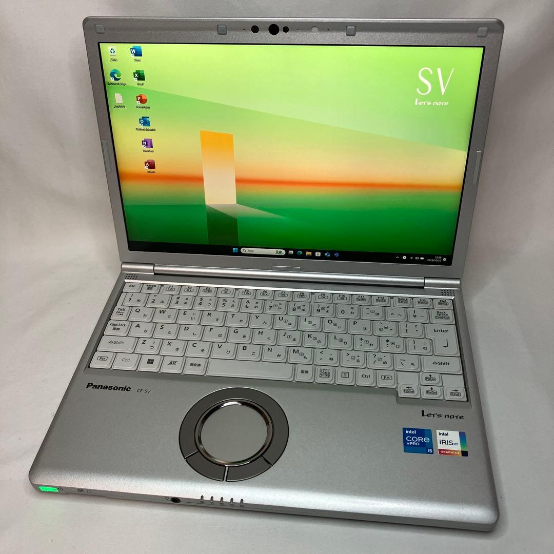 美品 Let'sNote SV1 11世代 i5 16GB WUXGA オフィス