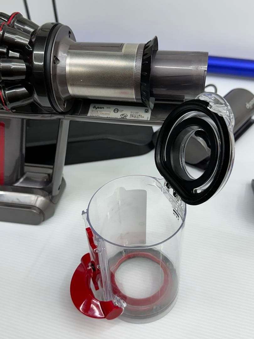 美品　動作保証　ダイソン掃除機　SV21 本体　ヘッド　パイプ　純正バッテリー付