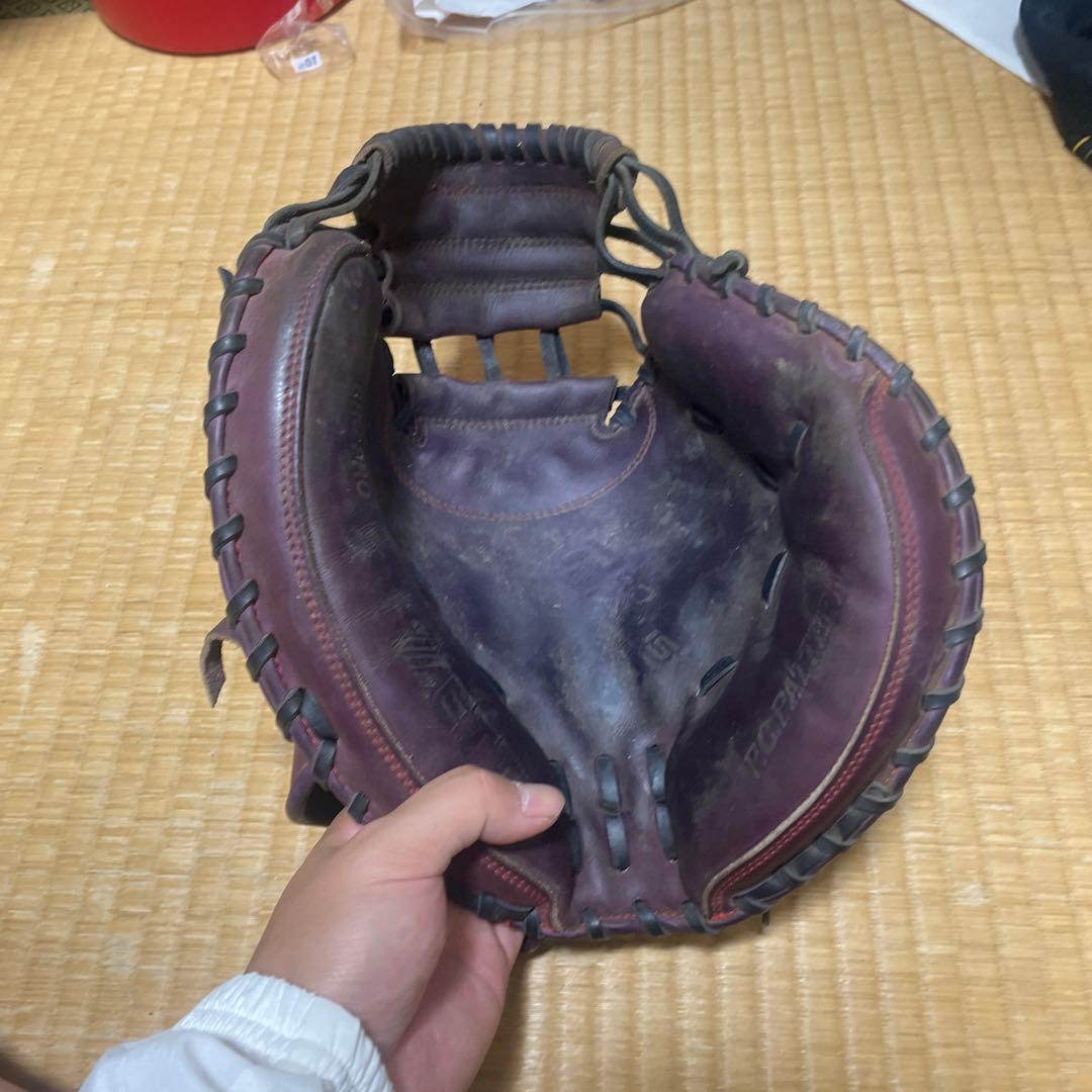 に*ん様 キャッチャーミット　硬式用　オーダー