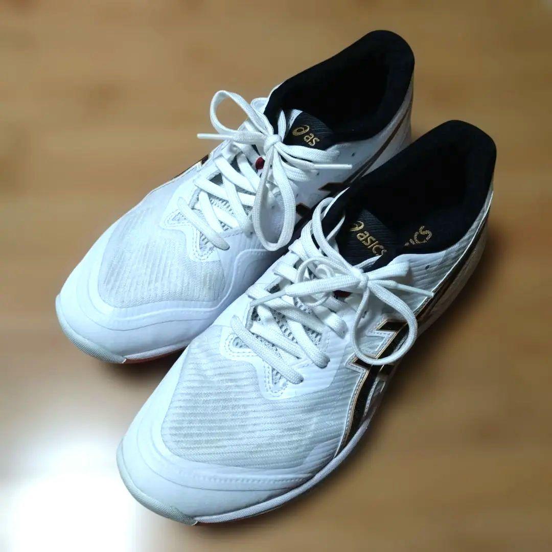 asics JAPAN バレーボールシューズ ホワイト 26cm