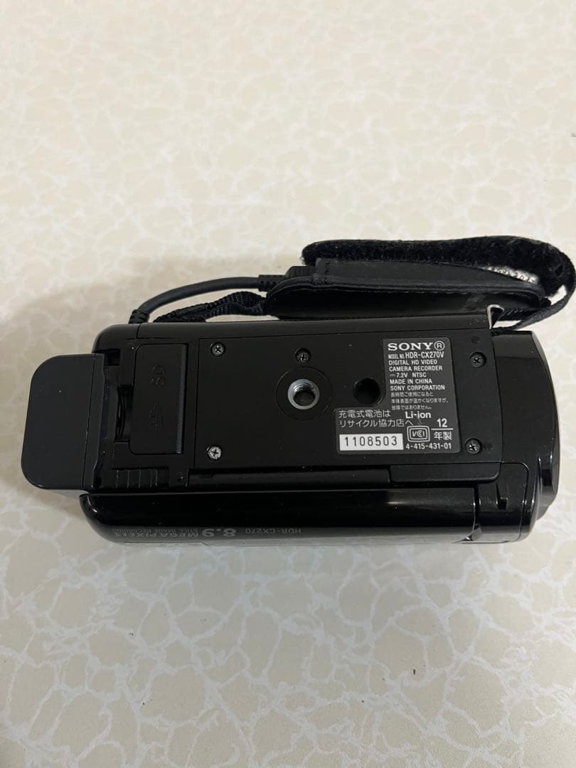 SONYビデオカメラHDR-CX270V