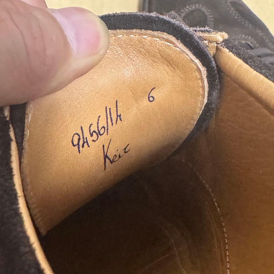 チャーチ/Church's/Keit/スエードスニーカー/ブラウン/サイズ6