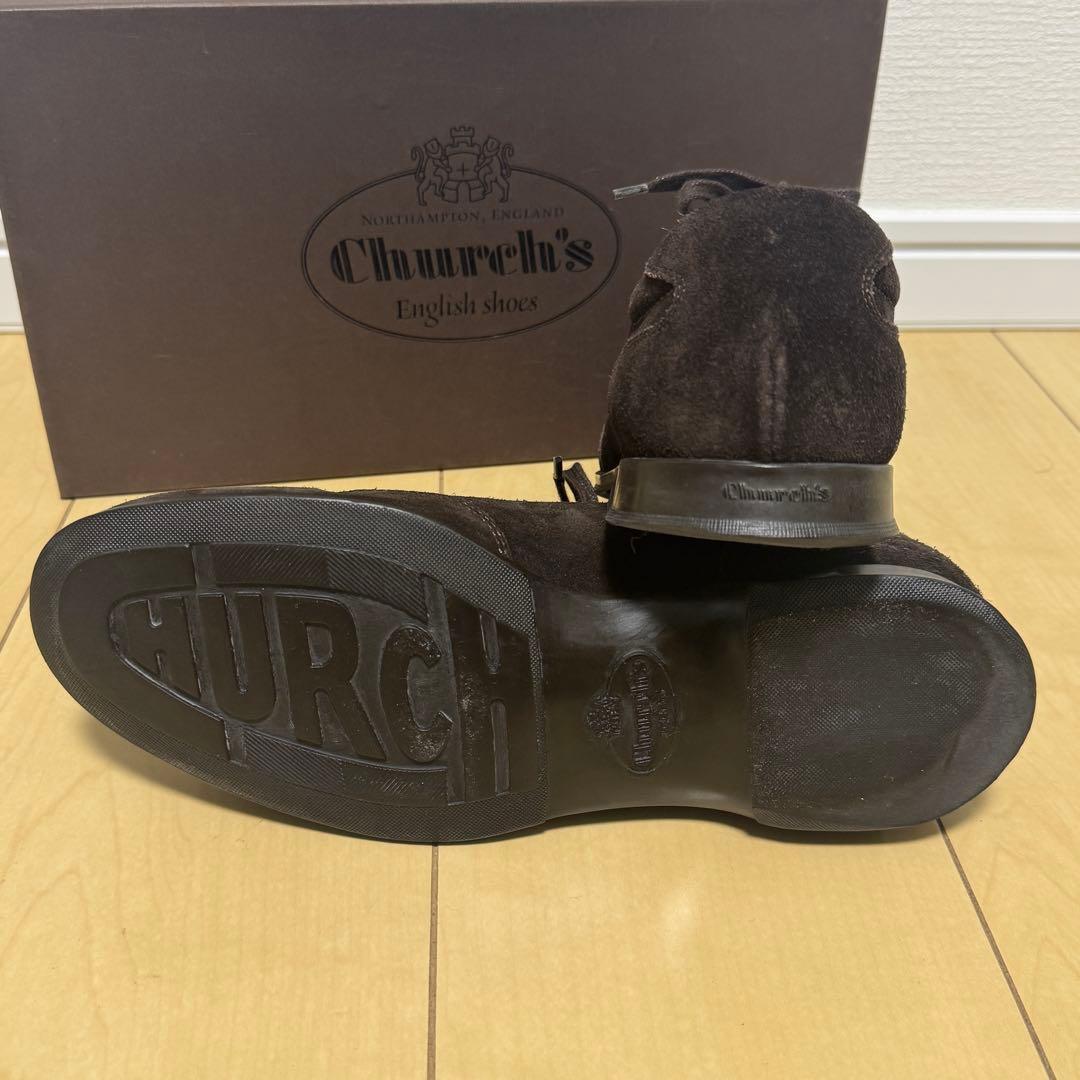 チャーチ/Church's/Keit/スエードスニーカー/ブラウン/サイズ6