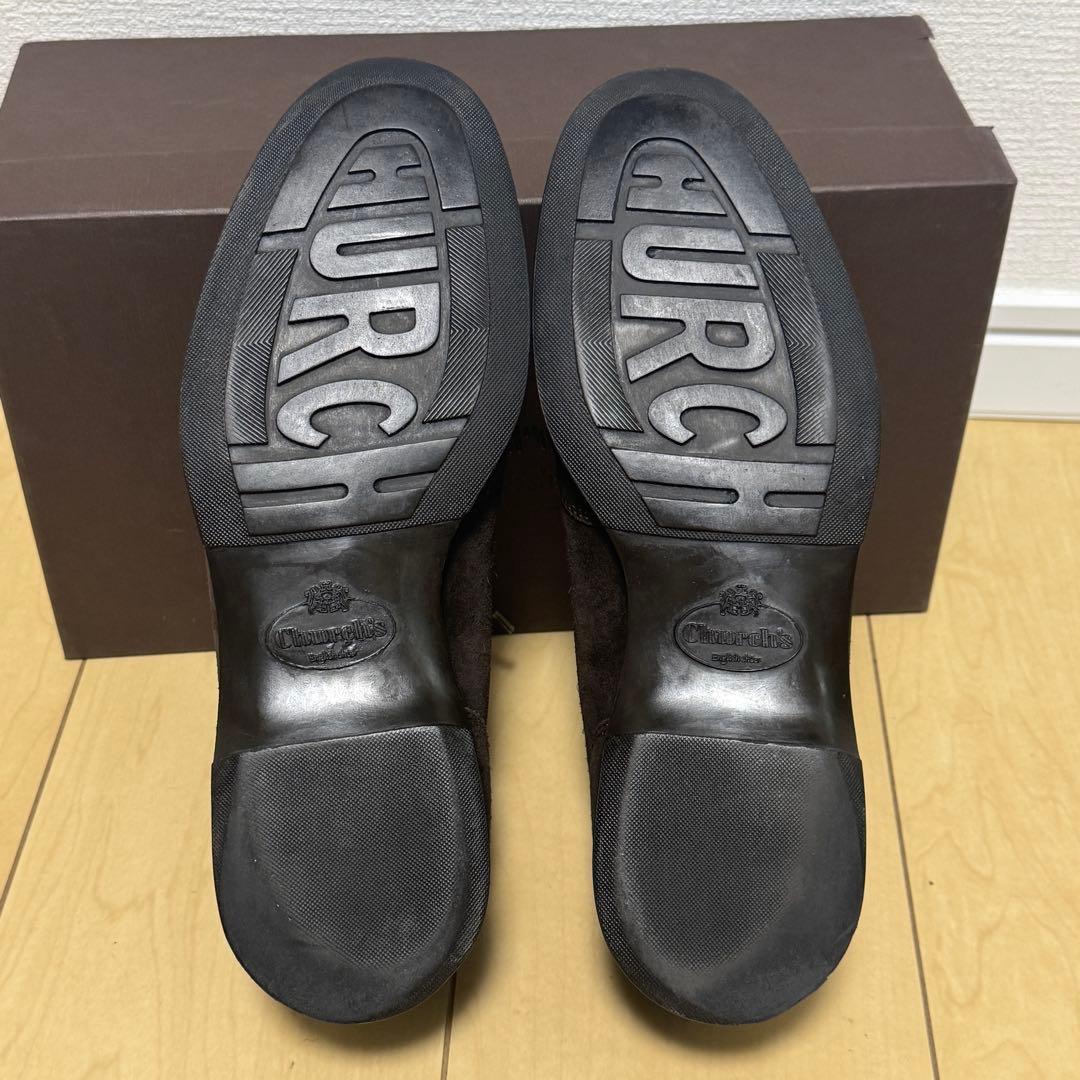 チャーチ/Church's/Keit/スエードスニーカー/ブラウン/サイズ6