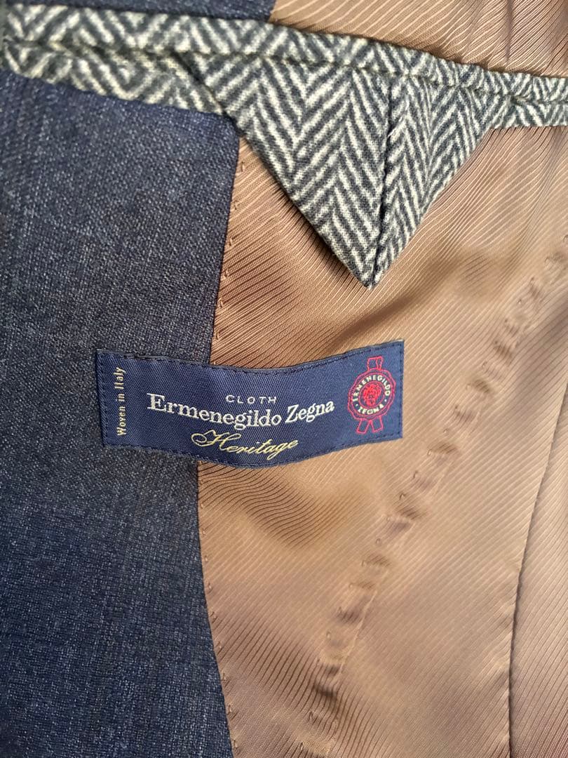 Ermenegildo Zegna スーツセレクト スーツ チェック AB4