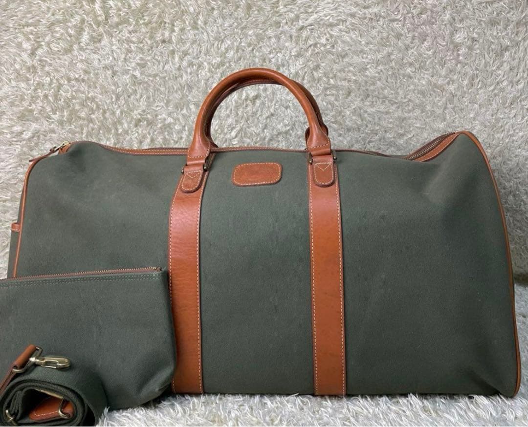 美品！バーバリーズ ボストンバッグ キャンバス