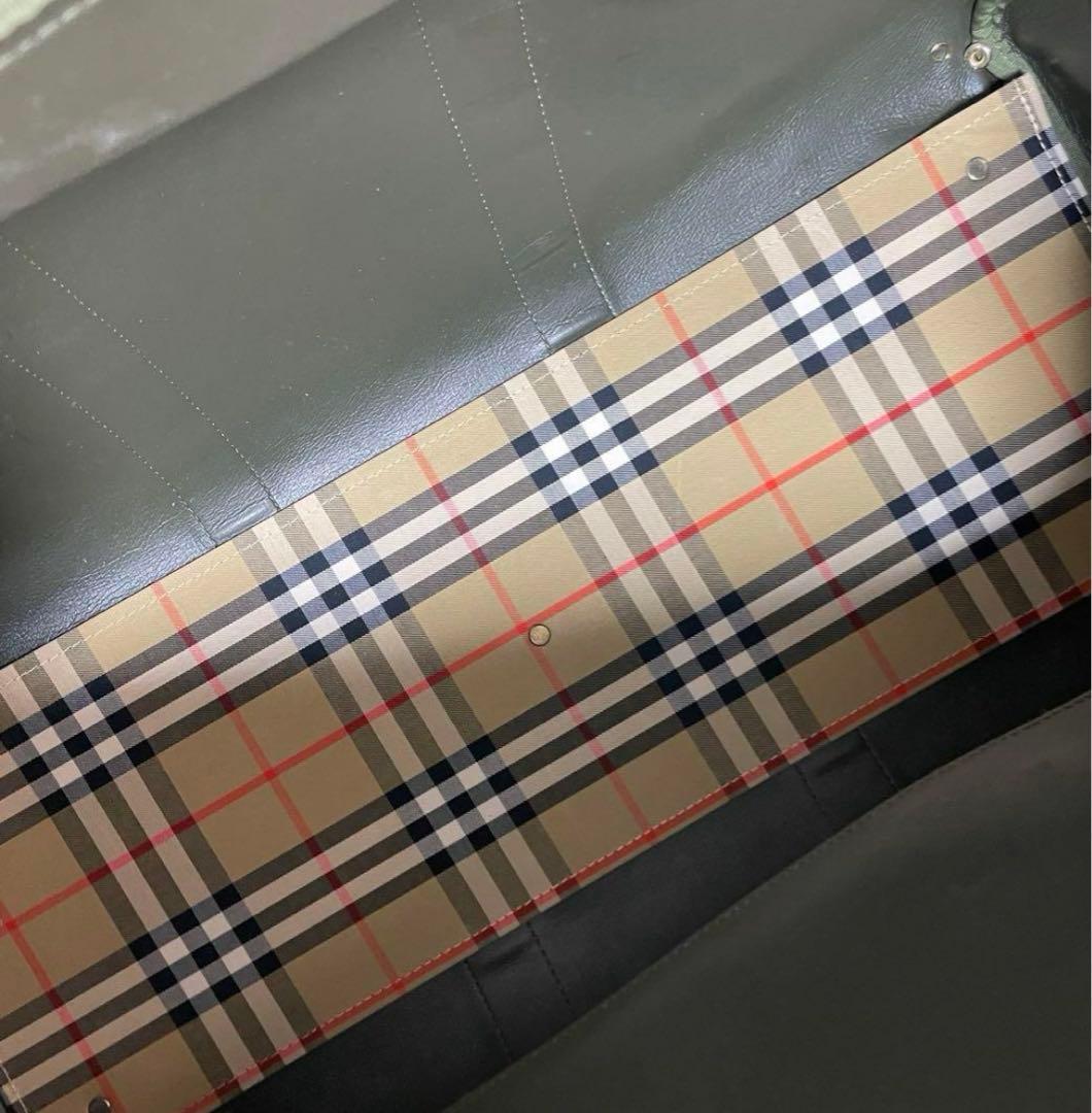 美品！バーバリーズ ボストンバッグ キャンバス