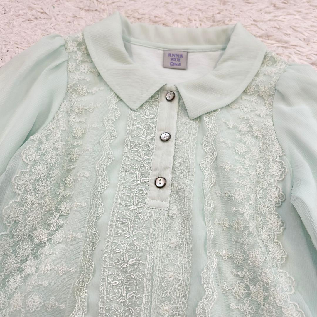 アナスイミニ　キッズフォーマル　セレモニー　女の子　ツイード　120 ４点セット