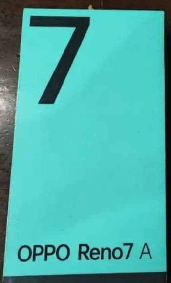 【新品未開封】OPPO Reno7 A 128GB　黒