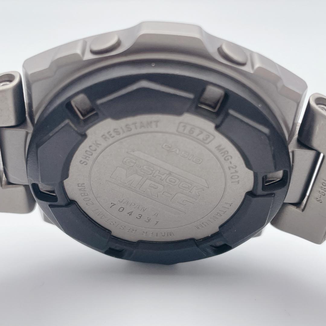 【美品】 CASIO G-SHOCK MRG-210T フルチタン