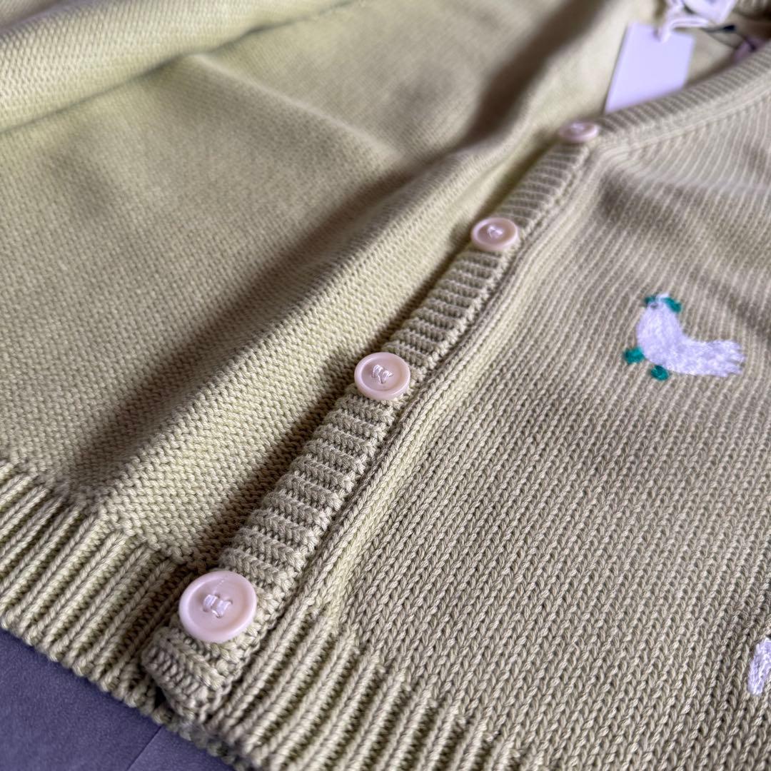 【未使用／2024✨】DEMY BY DEMYLEE ニットベスト アニマル刺繍