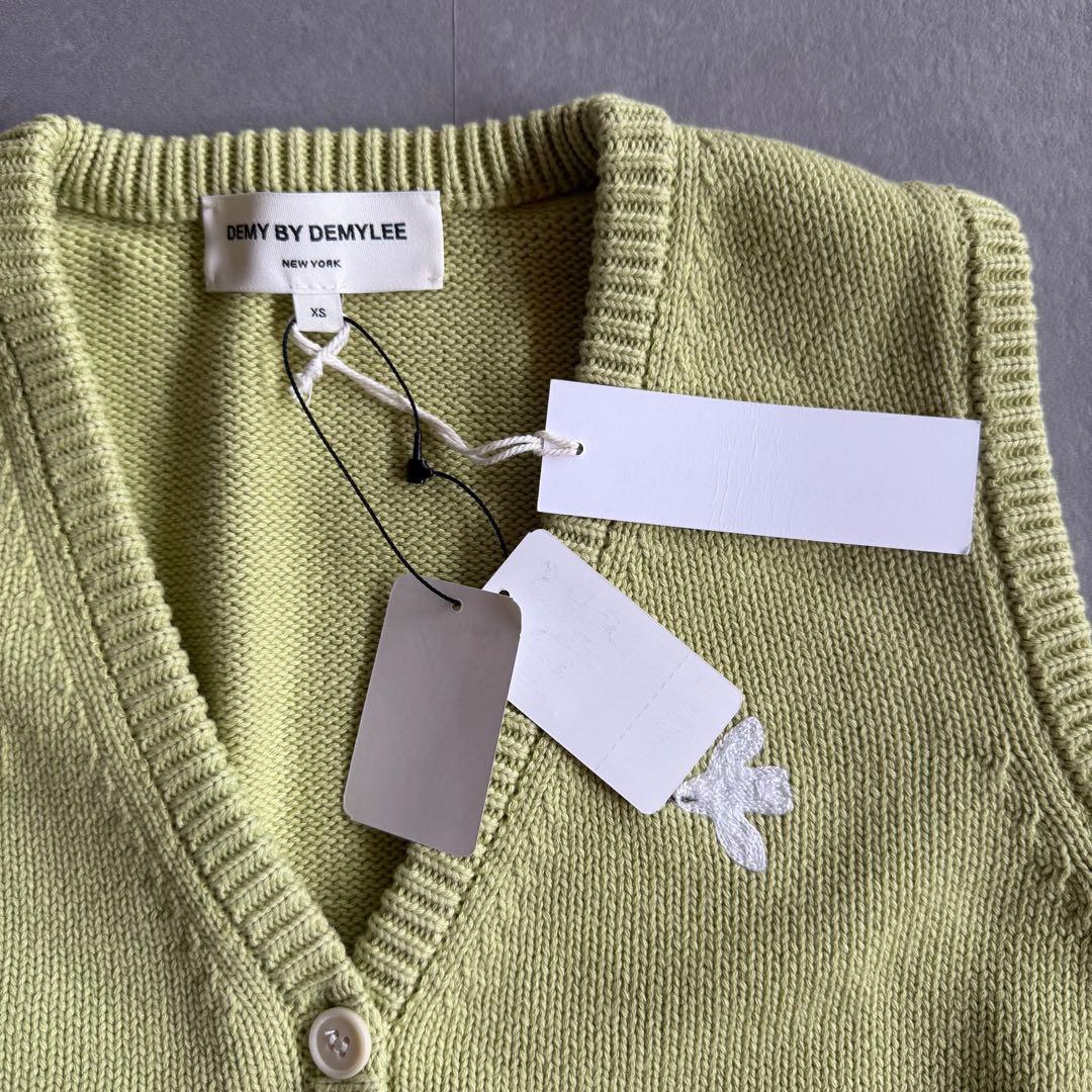 【未使用／2024✨】DEMY BY DEMYLEE ニットベスト アニマル刺繍