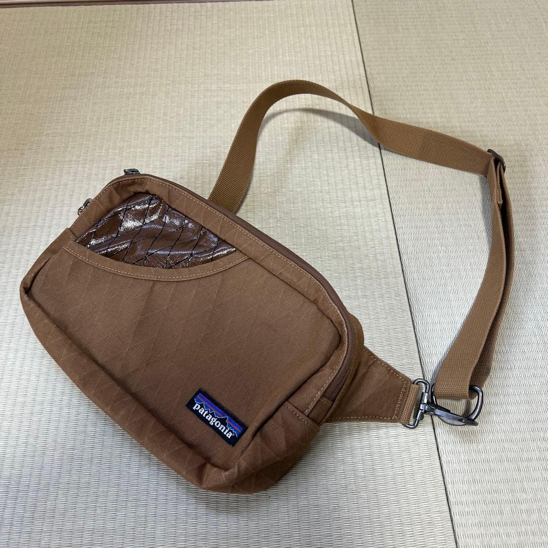 Patagonia ブラウン ショルダーバッグ