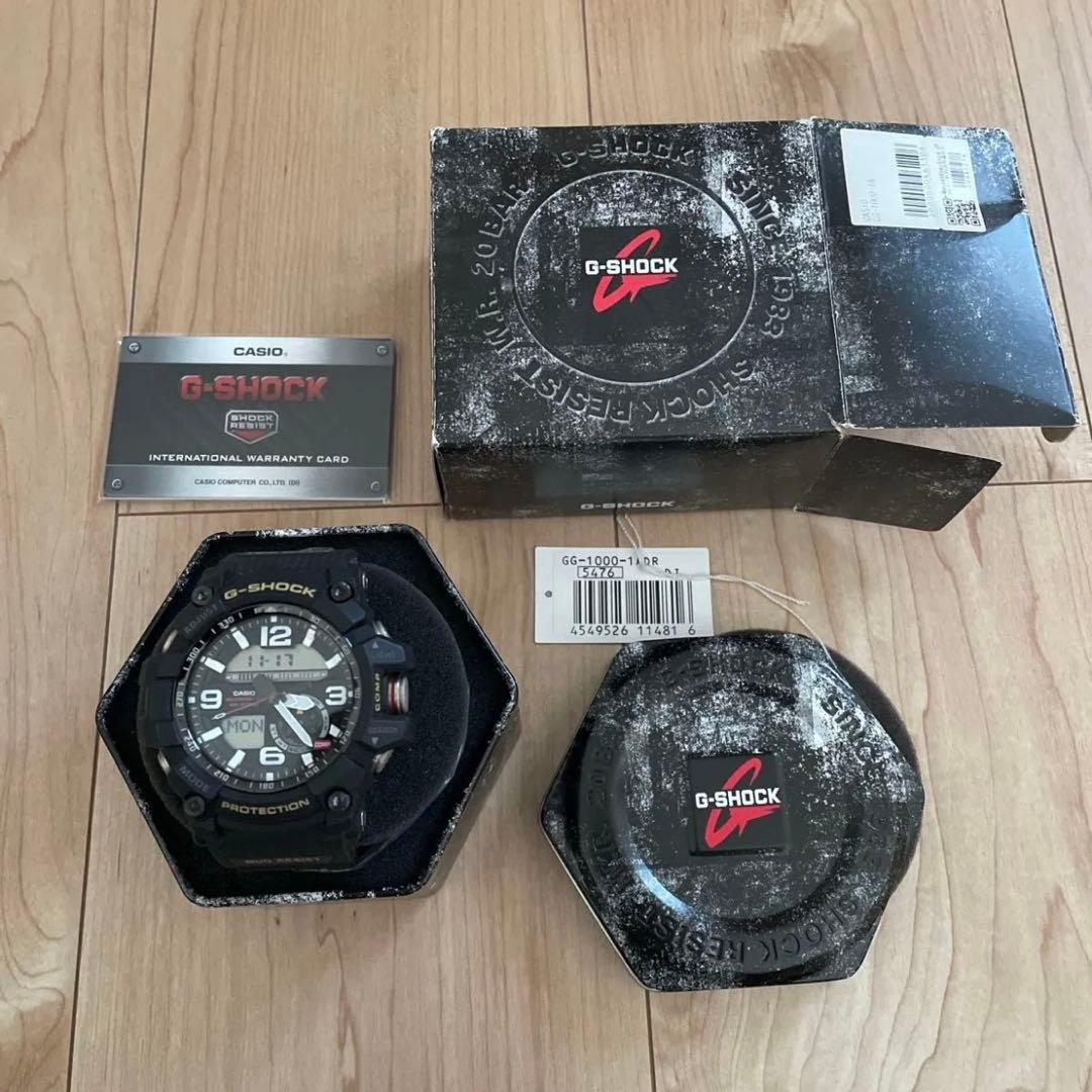 美品 電池交換済 G-SHOCK マッドマスター GG-1000-1AJF