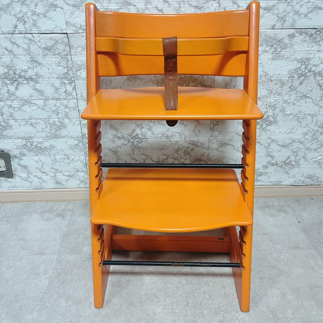 STOKKE トリップトラップ オレンジ シリアル4 廃盤色