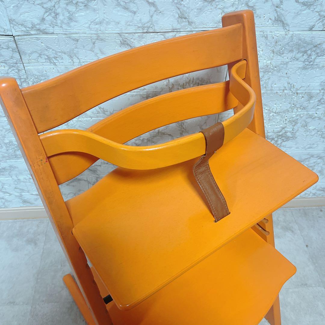 STOKKE トリップトラップ オレンジ シリアル4 廃盤色