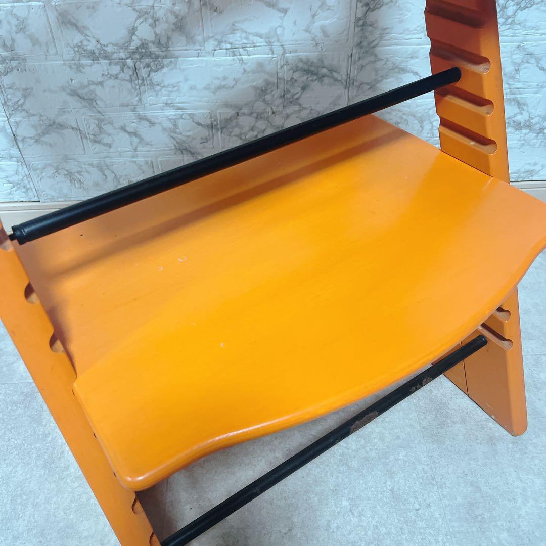 STOKKE トリップトラップ オレンジ シリアル4 廃盤色