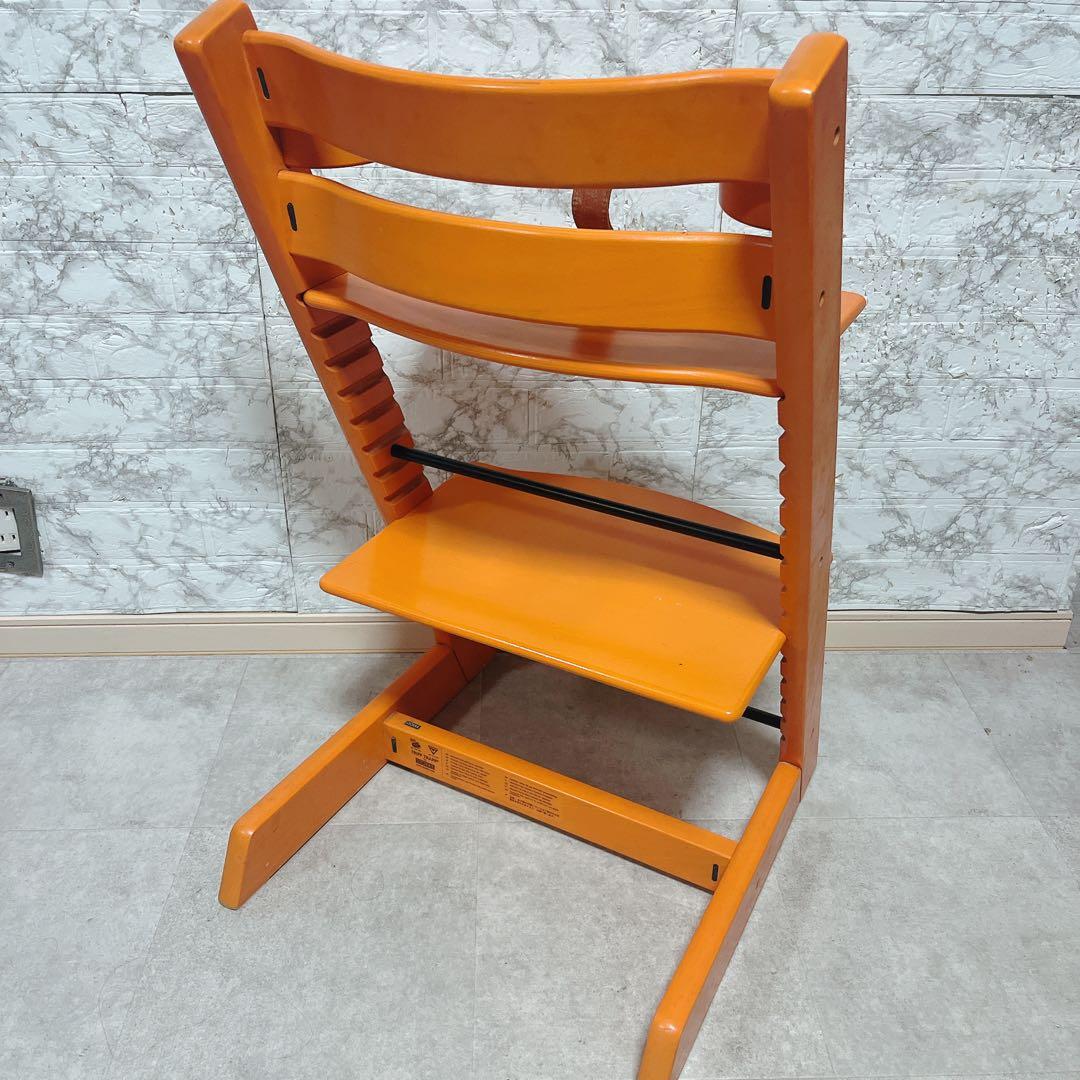 STOKKE トリップトラップ オレンジ シリアル4 廃盤色