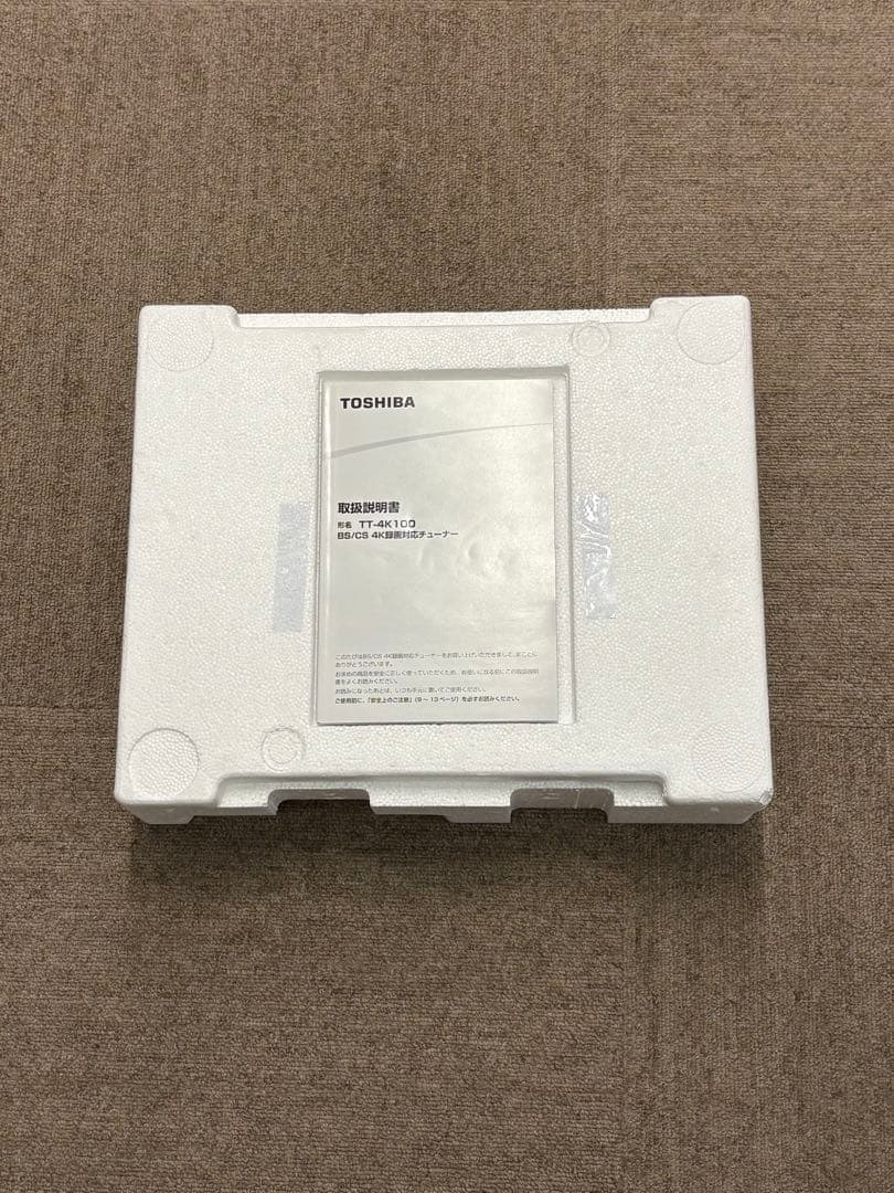 【極美品】東芝 TOSHIBA TT-4K100 4Kチューナー B-CAS付き