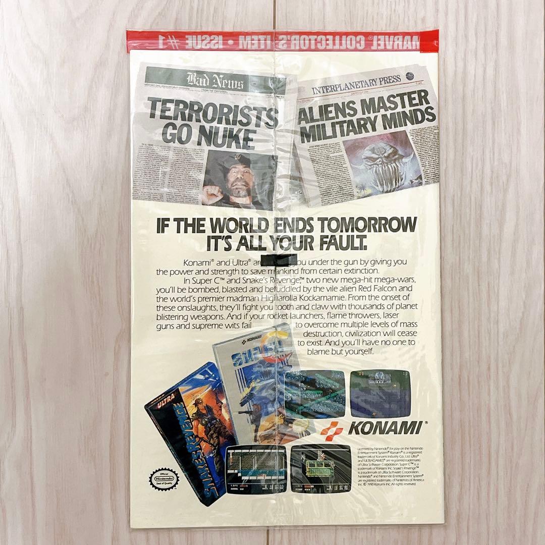 未開封）スパイダーマン #1（1990）マクファーレン アメコミ リーフ 原書2