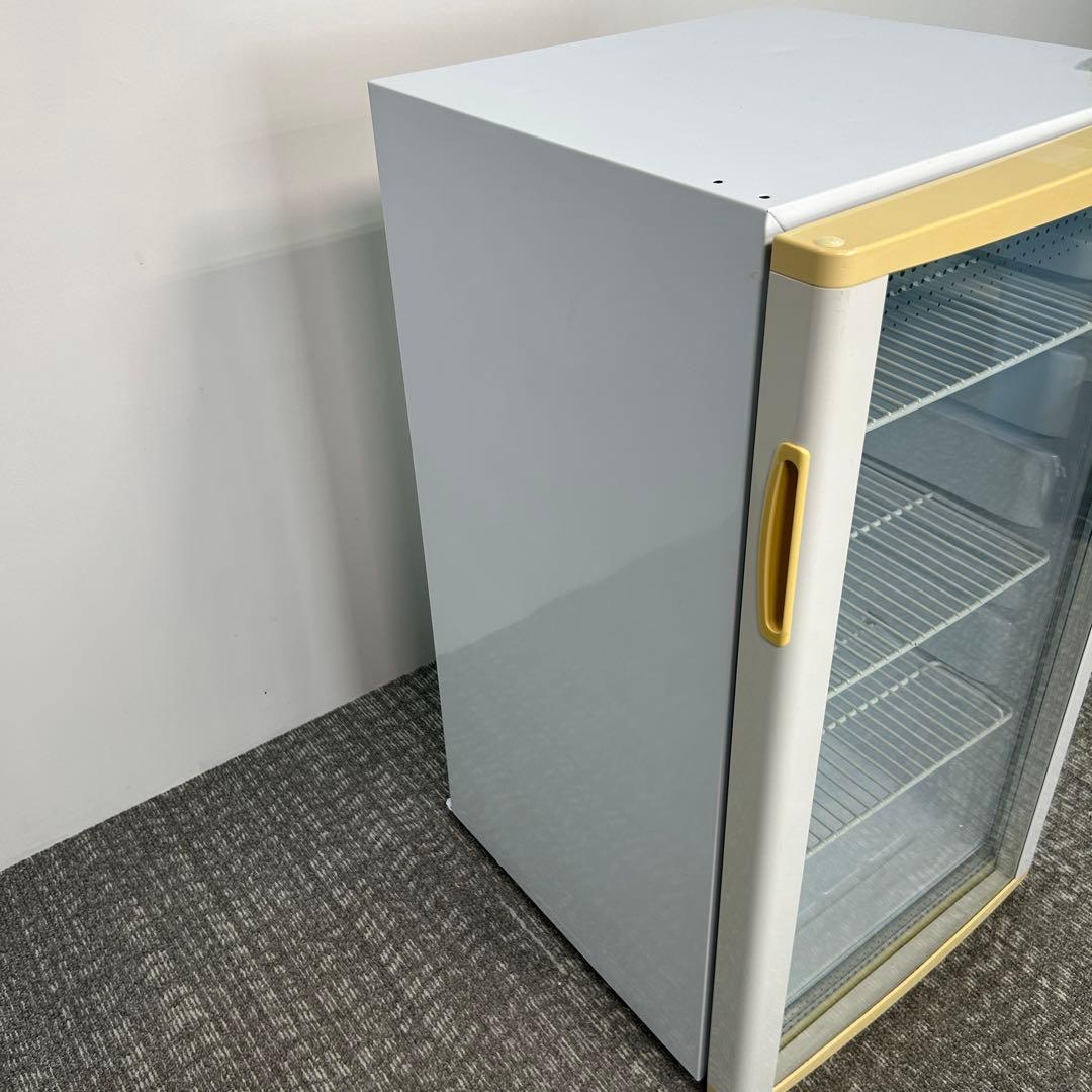 2 業務用 冷蔵ショーケース オフィスコンビニ XW-105 左右開き 小型