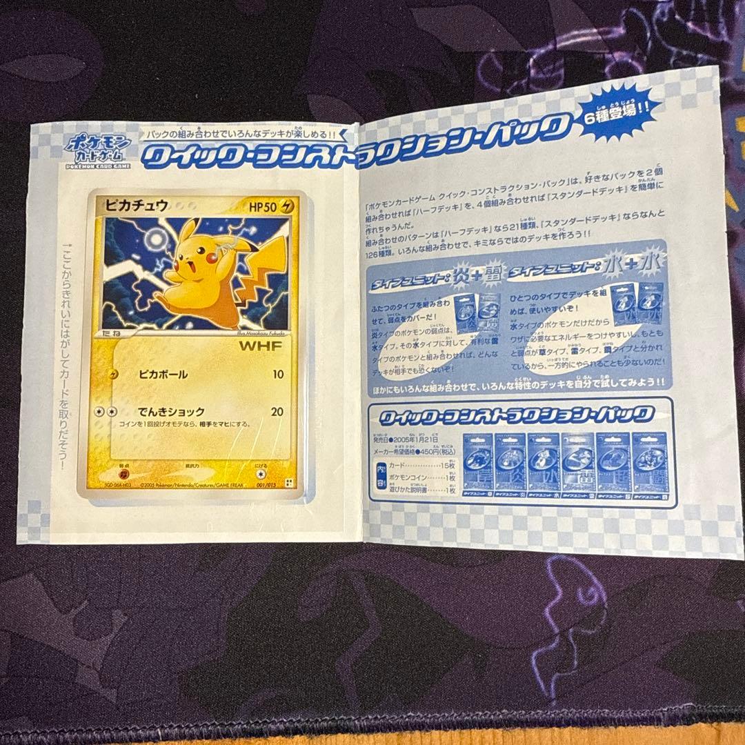 N*A様 ピカチュウ クイック·コンストラクション　WHF限定