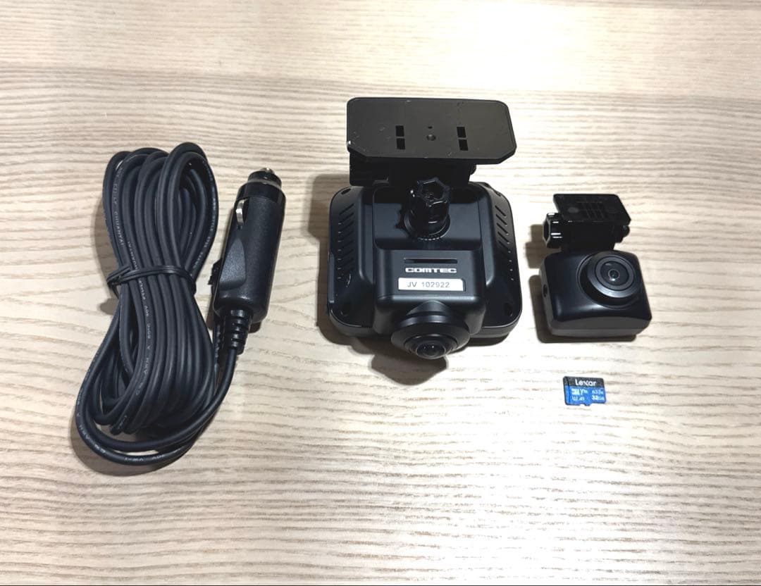 COMTEC ドライブレコーダー　ZDR037 「美品」