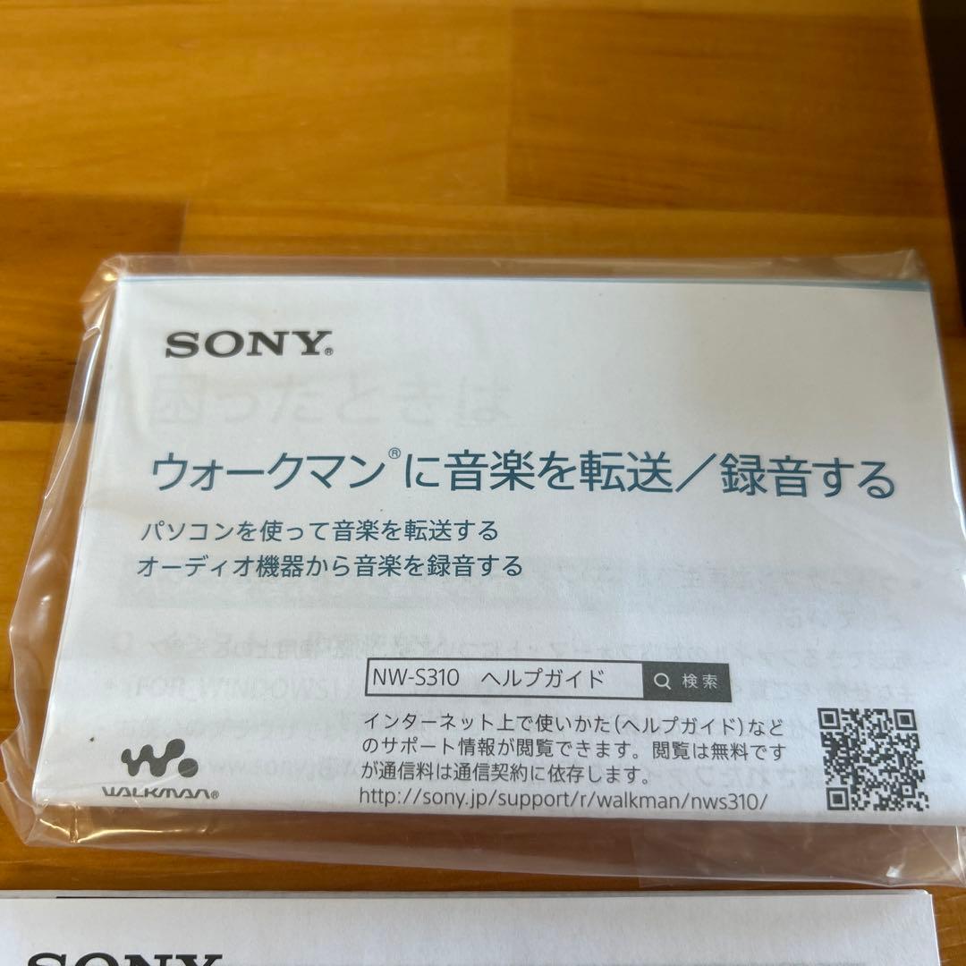SONY ウォークマン　NW-S313 4GB