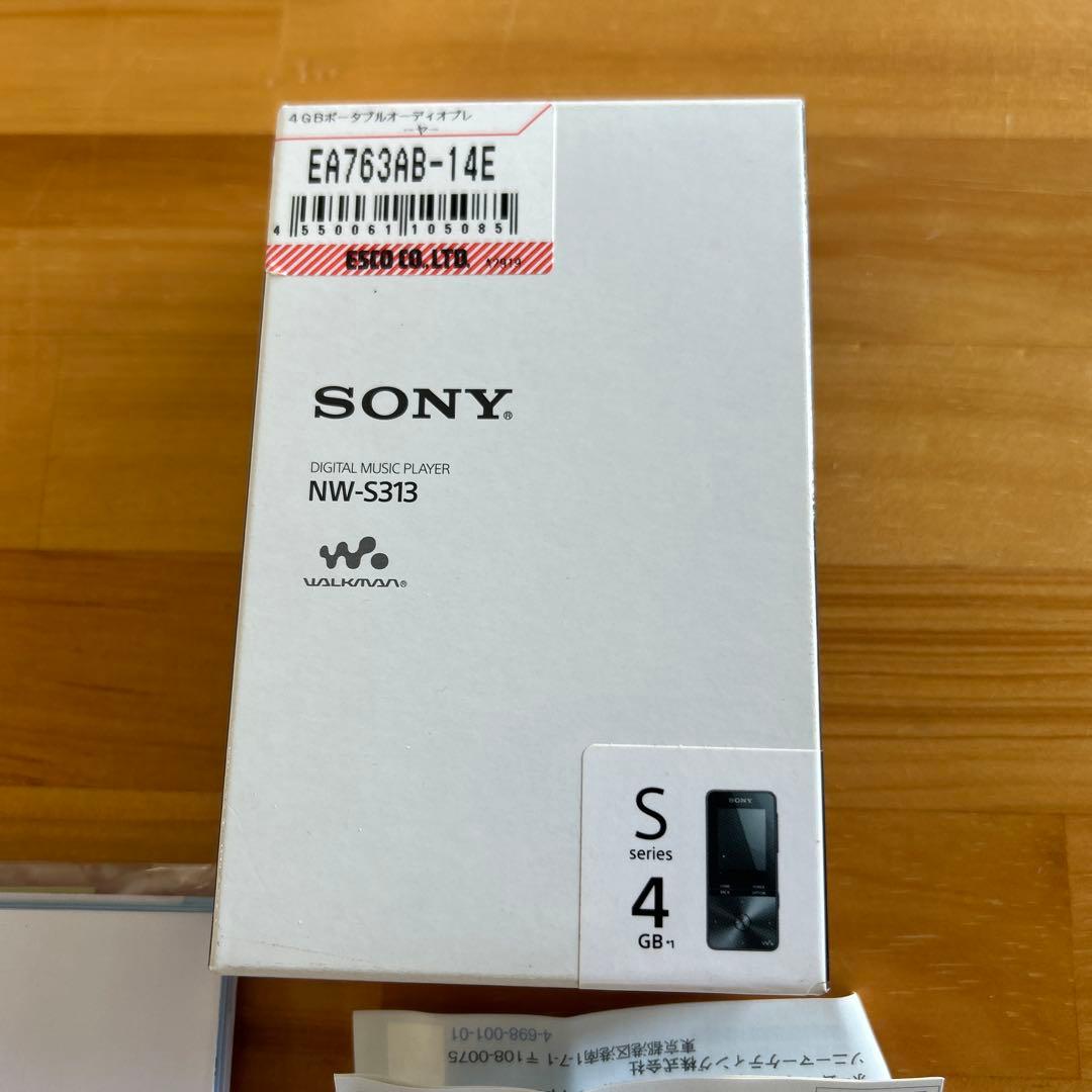SONY ウォークマン　NW-S313 4GB