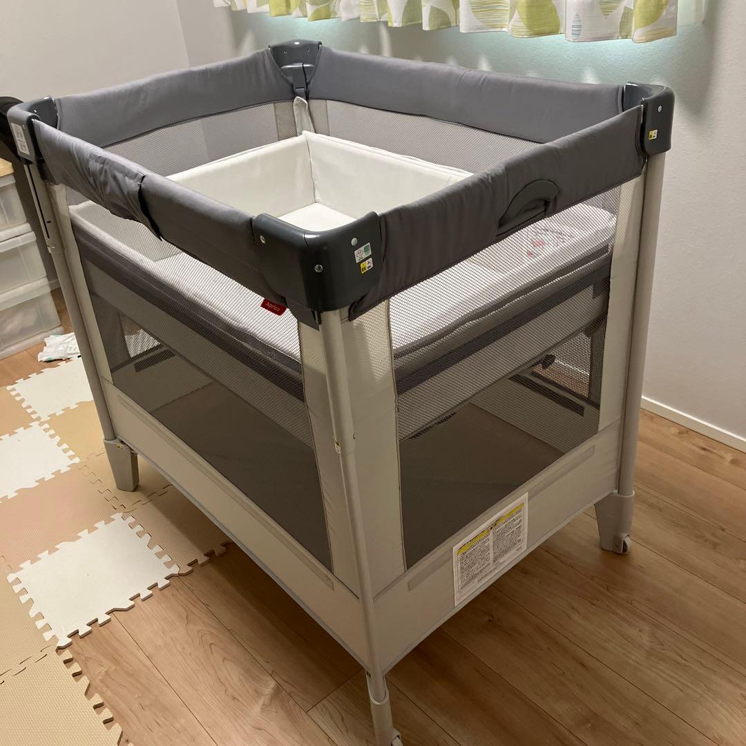 ベビーベッド　アップリカ　ココネルエアーAB