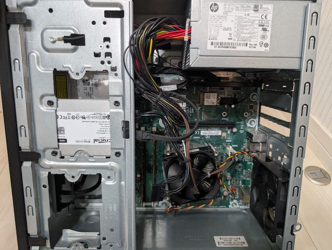 【HP】デスクトップPC Core i7/16GB/SSD1TB