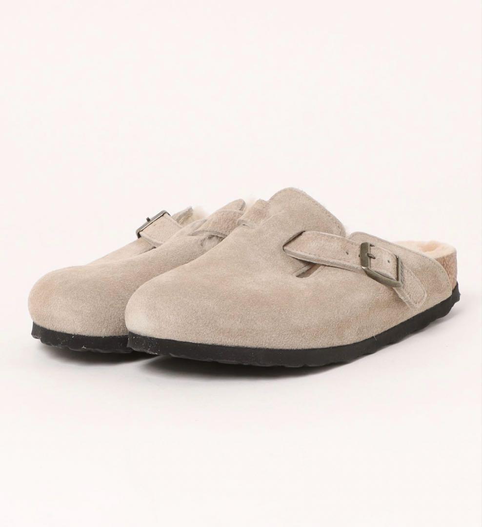 ビルケンシュトック ボストン　37 ベージュ