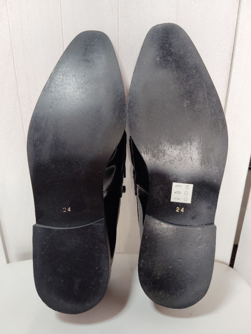 【美品】トリココムデギャルソン　リボン付きローファー